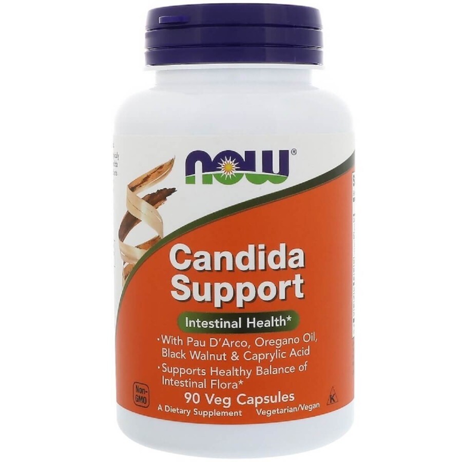 Комплекс для кишечника Candida Support Now Foods 90 гелевых капсул: цены и характеристики