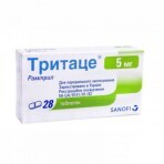 Тритаце табл. 5 мг №28: цены и характеристики