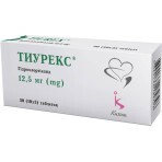 Тиурекс табл. 12,5 мг блистер №30: цены и характеристики