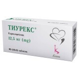 Тиурекс табл. 12,5 мг блистер №90