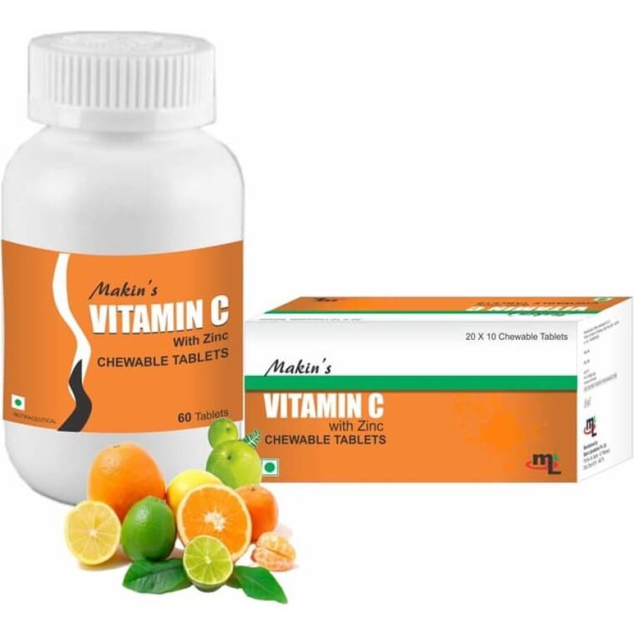 Витамин С 500 мг жевательные таблетки, №60: цены и характеристики