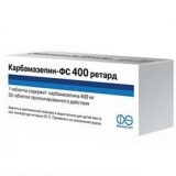 Карбамазепін-фс 400 ретард табл. пролонг. дії 400 мг №50