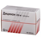 Дицинон табл. 250 мг блистер №100