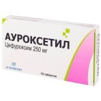 Ауроксетил табл. 500 мг блістер №10: ціни та характеристики