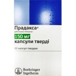 Прадакса капс. тверд. 150 мг блистер №60: цены и характеристики