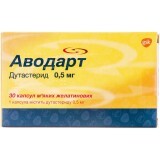 Аводарт капс. мягкие желат. 0,5 мг блистер №30