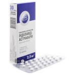 Індапамід-Астрафарм табл. в/о 2,5 мг блістер №30: ціни та характеристики