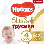 Трусики-подгузники Huggies Elite Soft Pants 4 (L) 9-14 кг 42 шт: цены и характеристики