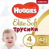 Трусики-підгузки Huggies Elite Soft Pants 4 (L) 9-14 кг 42 шт