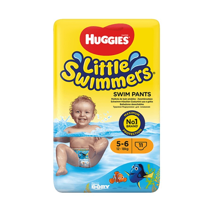 Подгузники-трусики Huggies Little Swimmers 5-6 11 шт: цены и характеристики