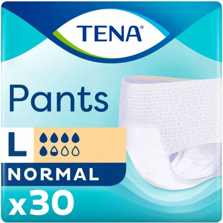 Підгузки-трусики для дорослих Tena Pants Normal Large 30 шт: ціни та характеристики