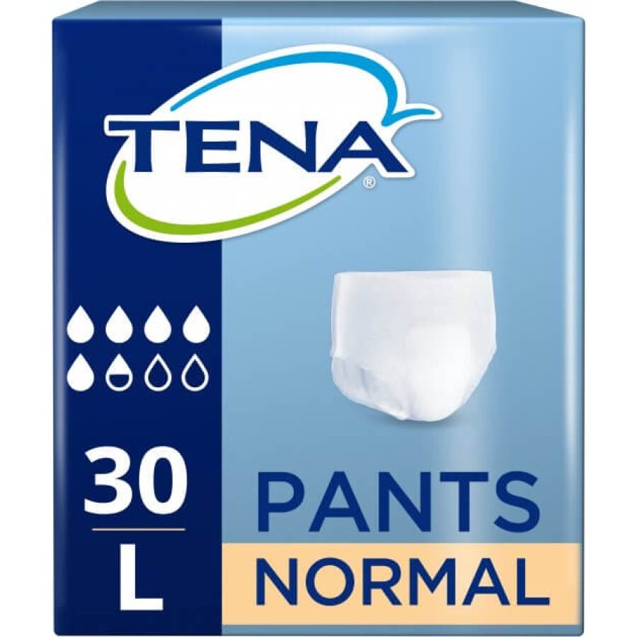 Підгузки-трусики для дорослих Tena Pants Normal Large 30 шт: ціни та характеристики