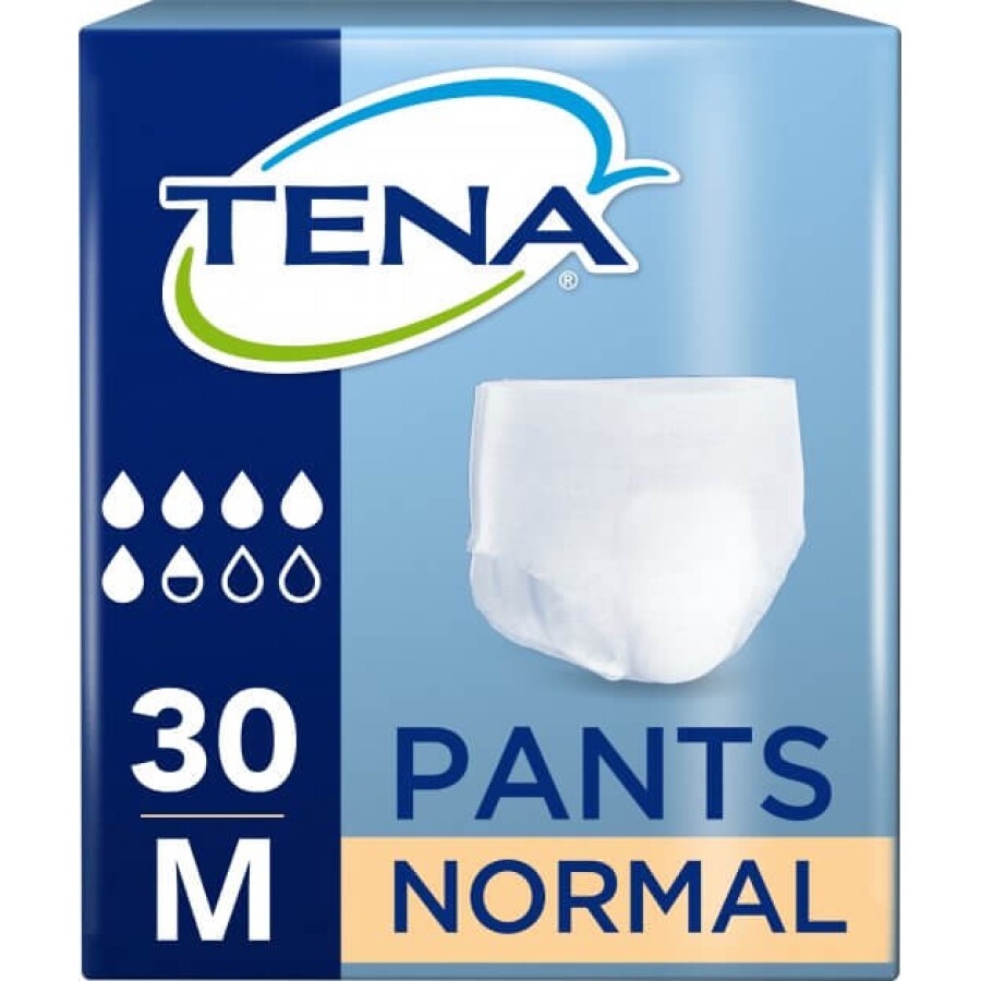 Підгузки-трусики для дорослих Tena Pants Normal Medium 30 шт: ціни та характеристики