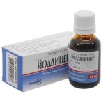 Йоддицерин р-н нашкірний фл. 25 мл: ціни та характеристики