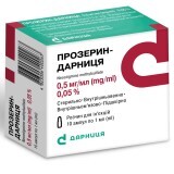 Прозерин-дарниця р-н д/ін. 0,5 мг/мл амп. 1 мл №10