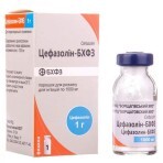 Цефазолін-БХФЗ пор. д/р-ну д/ін. 1000 мг фл.: ціни та характеристики
