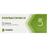 Розувастатин IC табл. п/плен. оболочкой 5 мг блистер №30