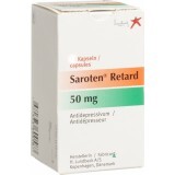 Саротен Ретард капсули 25 мг контейнер, в пачці №100