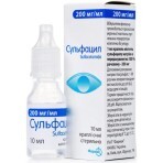 Сульфацил 200 мг/мл капли глазные, 5 мл: цены и характеристики