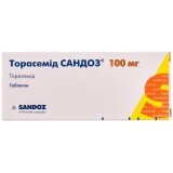 Торасемід Сандоз табл. 100 мг №100