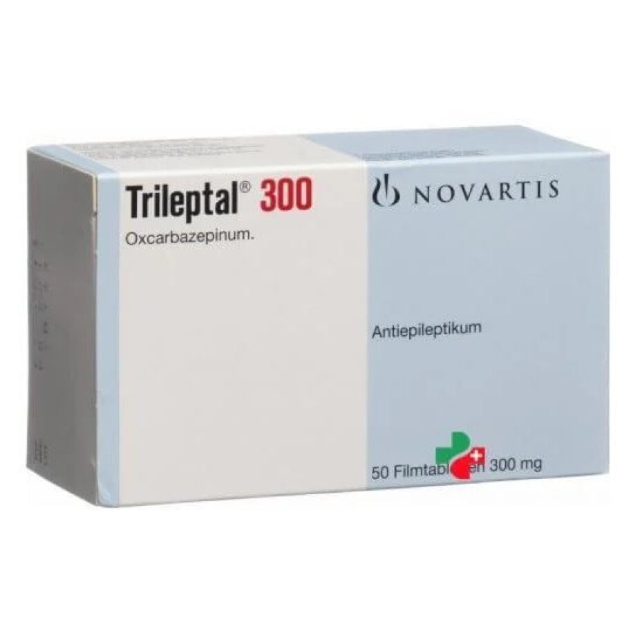 Трилептал табл. п/плен. оболочкой 300 мг блистер №50: цены и характеристики