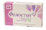 Фемостон табл. п/плен. оболочкой комби-уп., 2 мг/ 2 мг + 10 мг №56