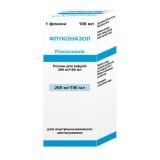Флуконазол 200 мг/100 мл розчин для інфузій, 100 мл