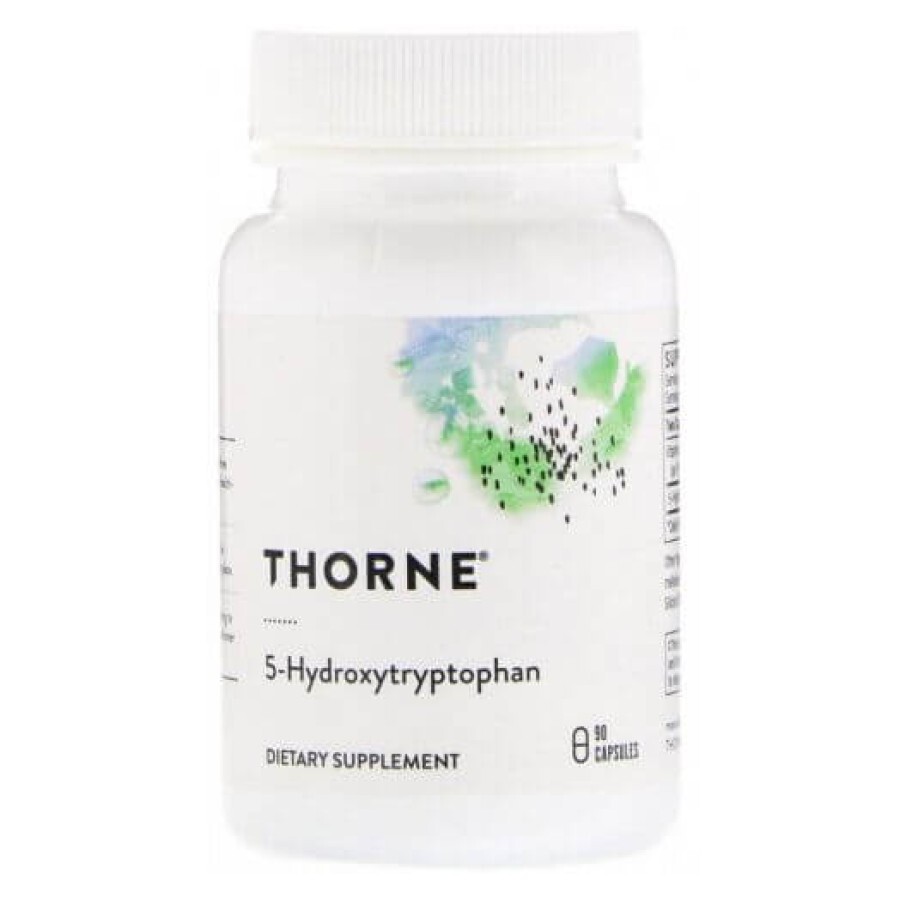 5-HTP (Гідроксітриптофан) 100 мг 5-Hydroxytryptophan Thorne Research 90 капсул: ціни та характеристики