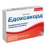 Эдоксакорд табл. п/плен. оболочкой 60 мг блистер №30
