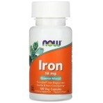 Железо Now Foods Iron 18 мг капсулы, №120: цены и характеристики