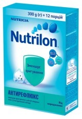 Сухая молочная смесь Nutrilon Антирефлюкс для питания детей с рождения, 300 г