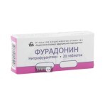 Фурадонин таблетки 100 мг блистер №20: цены и характеристики