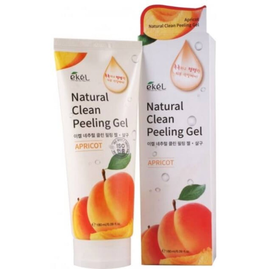 Пілінг-скатка Ekel Apricot Natural Clean Peeling Gel З екстрактом абрикоса, 180 мл: ціни та характеристики