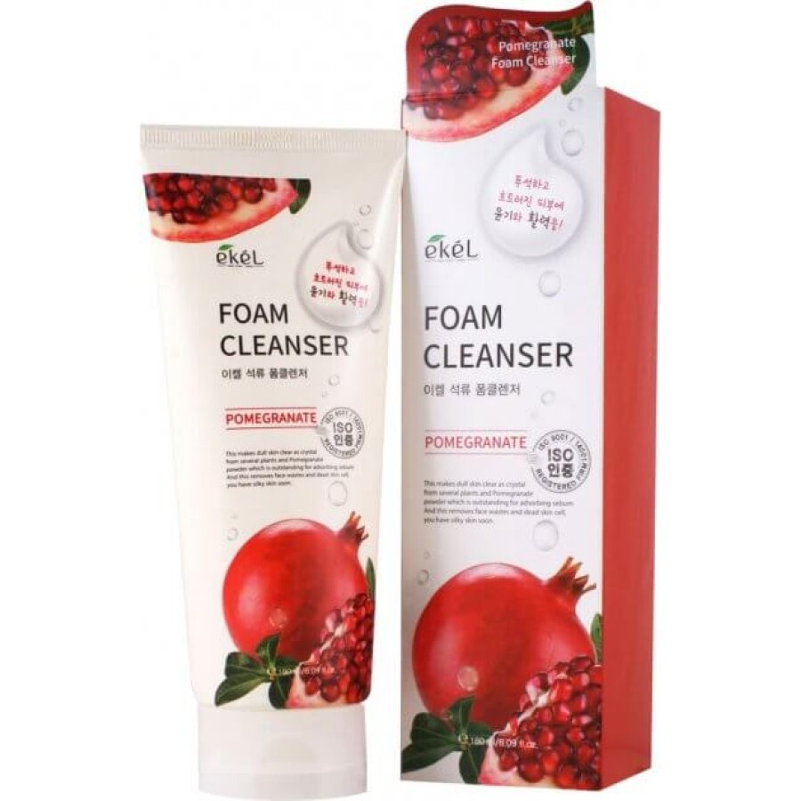 Пінка для вмивання Ekel Foam Cleanser Pomegranate З екстрактом граната, 180 мл: ціни та характеристики