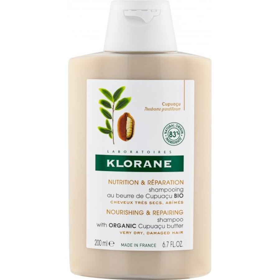 Шампунь Klorane с органическим маслом купуасу 200 мл: цены и характеристики