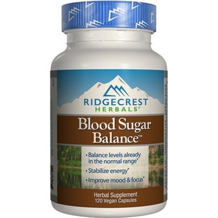 Комплекс для нормализации сахара в крови Blood Sugar Balance RidgeCrest Herbals 120 гелевых капсул	