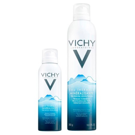 Вода термальная Vichy для ухода за кожей, 300 мл + 50 мл