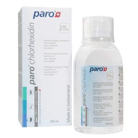 Ополаскиватель полости рта Paro Swiss с хлоргексидином 200 мл