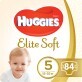 Подгузники Huggies Elite Soft 5 (12-22 кг) Giga 84 шт