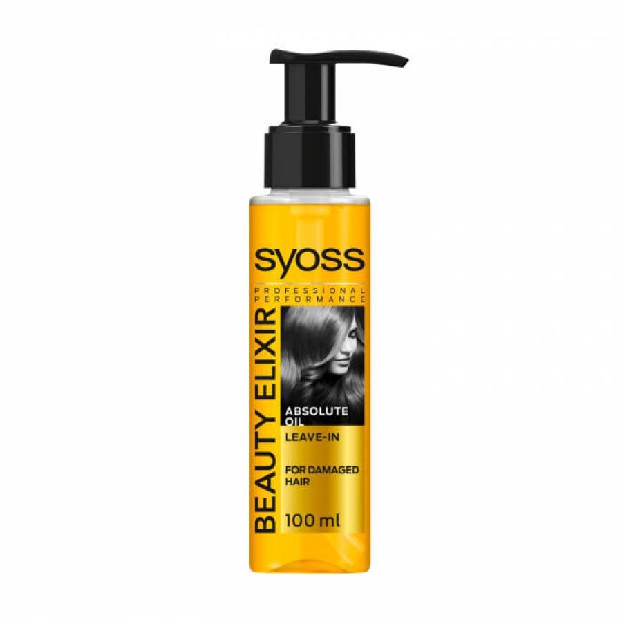Масло для волос Syoss Beauty Elixir Абсолют эликсир для поврежденных и сухих волос, 100 мл: цены и характеристики