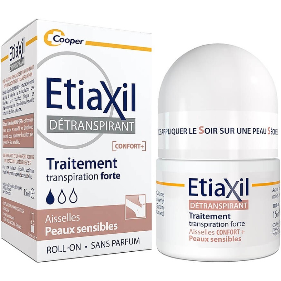 Антиперспірант Etiaxil Confort+ тривалої дії для чутлив. шкіри 15 мл: ціни та характеристики