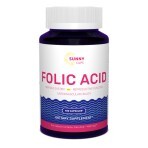 Фолиевая кислота Folic Acid Powerful Sunny Caps 400 мкг 100 капсул: цены и характеристики