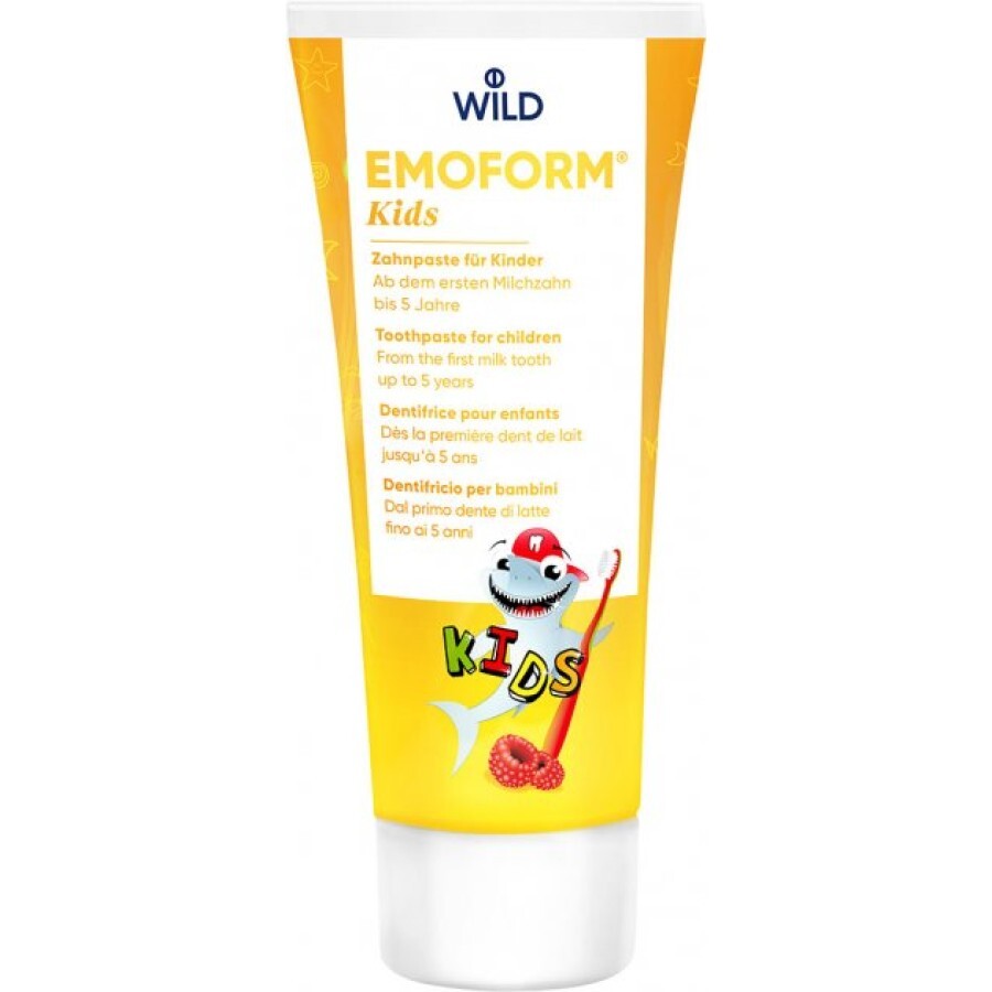 Дитяча зубна паста Dr. Wild Emoform Kids 75 мл: ціни та характеристики