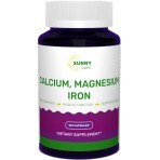 Кальций магний железо Calcium Magnesium and Iron Powerful Sunny Caps 100 капсул: цены и характеристики
