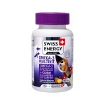 Omega-3 Multivit Swiss Energy для дітей, 60 шт: ціни та характеристики