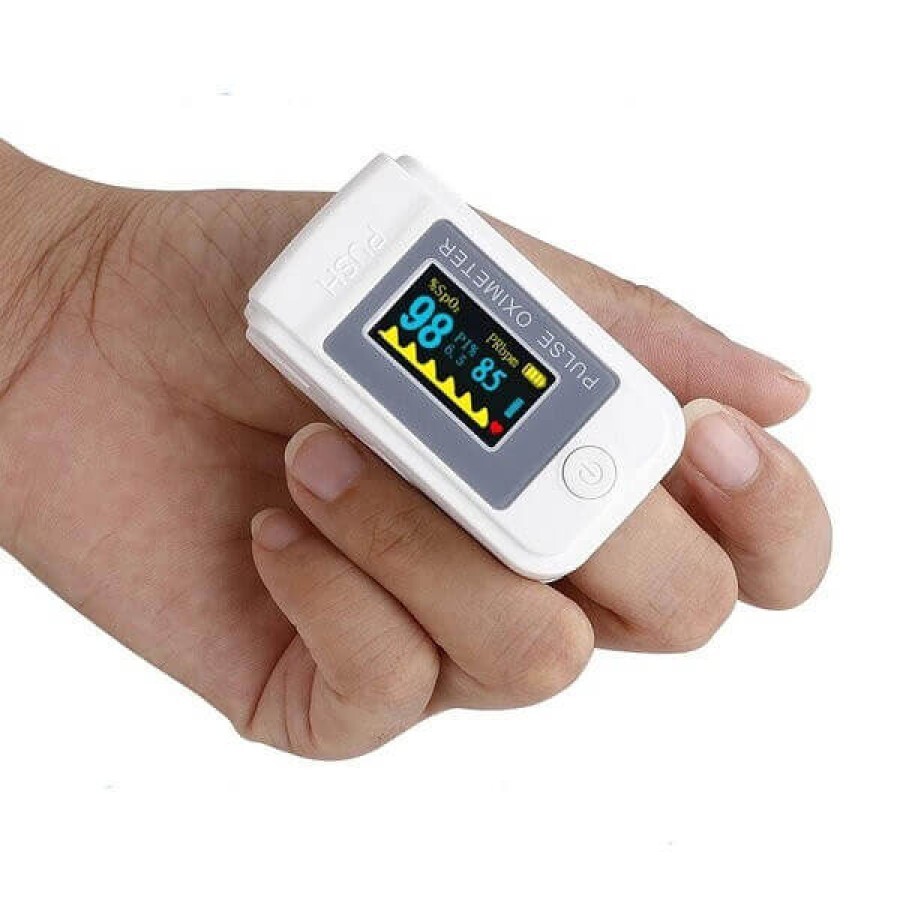 Высокоточный пульсоксиметр LK 89 (Fingertip Pulse Oximeter) White: цены и характеристики