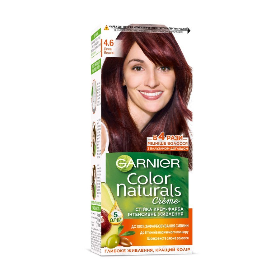Краска для волос Garnier Color Naturals 4.6 Дикая вишня 110 мл: цены и характеристики