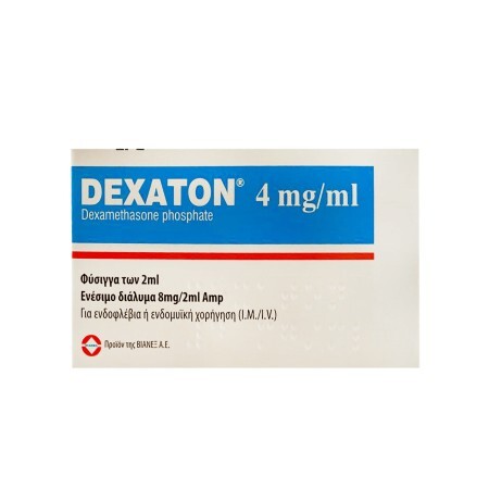 Dexaton 4 мг/мл действ. вещество дексаметазон амп. 2 мл №1