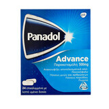 Panadol (Панадол) 500 мг действ. вещество парацетамол табл. №12