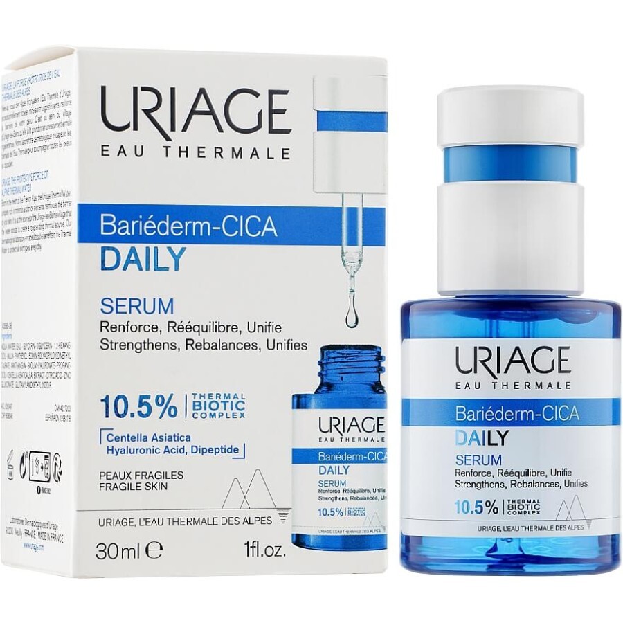 Сироватка для обличчя Uriage Bariederm Cica Daily Serum 30 мл: ціни та характеристики